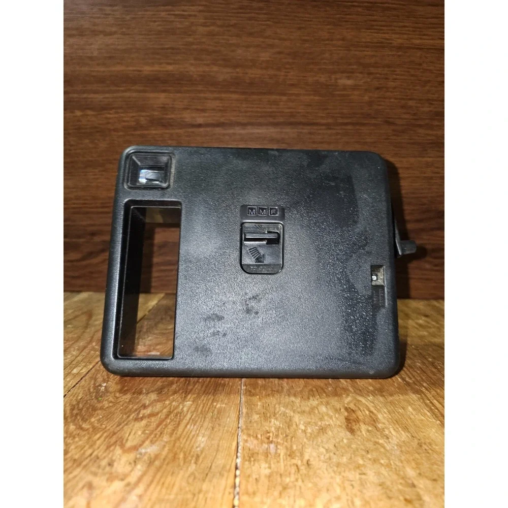 Kodak The Handle Instant Film Camera Vintage 1970s Photography Black Silver Case